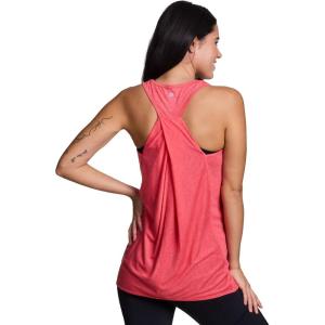 imageRBX Active Workout Tank Top for Women Racerback Flowy Yoga Top Fashion DetailCoral Paradise