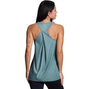 imageRBX Active Workout Tank Top for Women Racerback Flowy Yoga Top Fashion DetailOcean Bluegreen