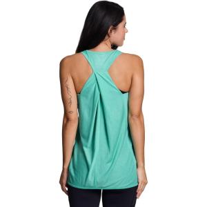 imageRBX Active Workout Tank Top for Women Racerback Flowy Yoga Top Fashion DetailSeafoam Heather