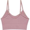 image:imageRBX Active Womens Bralette Multipack Everyday Low Impact Yoga Lounge Bra 2PackMauve PinkDark Purple