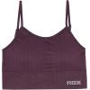 image:imageRBX Active Womens Bralette Multipack Everyday Low Impact Yoga Lounge Bra 2PackRibbed GreyDark Purple