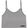 image:imageRBX Active Womens Bralette Multipack Everyday Low Impact Yoga Lounge Bra 2PackRibbed GreyDark Purple