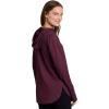 image:imageRBX Active Womens Fashion Yoga Long Sleeve Soft Lightweight Hoodie Pullover TopBurgundy Wine Heather