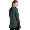 image:imageRBX Active Womens Fashion Yoga Long Sleeve Soft Lightweight Hoodie Pullover TopGreen Smoke Heather