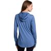 image:imageRBX Active Womens Fashion Yoga Long Sleeve Soft Lightweight Hoodie Pullover TopRiverside Heather