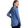 image:imageRBX Active Womens Fashion Yoga Long Sleeve Soft Lightweight Hoodie Pullover TopRiverside Heather