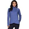 image:imageRBX Activewear Womens Fleece Sweatshirt Fashion Pullover With Pockets Zip Mock Neck and Thumb HolesCobalt