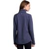 image:imageRBX Activewear Womens Fleece Sweatshirt Fashion Pullover With Pockets Zip Mock Neck and Thumb HolesCrown Blue