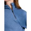 image:imageRBX Activewear Womens Fleece Sweatshirt Fashion Pullover With Pockets Zip Mock Neck and Thumb HolesRiverside