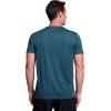 image:imageRBX Active Mens Athletic Performance Workout Gym Running Short Sleeve Crewneck TShirtShadow Stripe Dark Teal