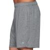 image:imageRBX Active Mens Gym Shorts Moisture Wicking Quick Drying Jersey Running Workout Shorts with PocketsGrey Heather