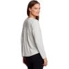 image:imageRBX Active Womens Long Sleeve Ventilated Mesh Lightweight Running Workout Crewneck TShirtBone Offwhite