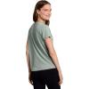 image:imageRBX Active Womens Mesh Workout Top Short Sleeve Crewneck Quick Drying Running TShirt with Breathable FabricLight Oregano Green