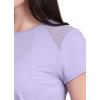 image:imageRBX Active Womens Workout Top with Mesh Panels Breathable Quick Drying Gym Running TShirt with Plus SizesJacaranda Purple