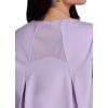 image:imageRBX Active Womens Workout Top with Mesh Panels Breathable Quick Drying Gym Running TShirt with Plus SizesPastel Lilac