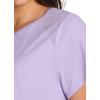 image:imageRBX Active Womens Workout Top with Mesh Panels Breathable Quick Drying Gym Running TShirt with Plus SizesPurple Thistle