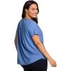 image:imageRBX Active Womens Workout Top with Mesh Panels Breathable Quick Drying Gym Running TShirt with Plus SizesRiverside