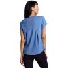 image:imageRBX Active Womens Workout Top with Mesh Panels Breathable Quick Drying Gym Running TShirt with Plus SizesRiverside Blue