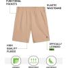 image:imageRBX Boys Active Shorts  2 Pack Breathable Performance Fleece Athletic Shorts with Functional Pockets Sizes 816Green Bay Doeskin