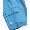 image:imageRBX Boys Active Shorts  2 Pack Breathable Performance Fleece Athletic Shorts with Functional Pockets Sizes 816Light Blue CargoGrey Heather