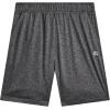 image:imageRBX Boys Athletic Shorts  2 Pack Basketball Shorts with Compression Liner amp Pockets Jersey Gym Running Boys Athletic ShortCharcoal Black