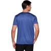 image:imageRBX Mens Workout TShirt Breathable Lightweight Stretch Jersey Moisture Wicking Quick Dry Running Training TopBlue Jacquard Heather