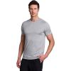 image:imageRBX Mens Workout TShirt Breathable Lightweight Stretch Jersey Moisture Wicking Quick Dry Running Training TopJacquard Grey