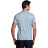image:imageRBX Mens Workout TShirt Breathable Lightweight Stretch Jersey Moisture Wicking Quick Dry Running Training TopJacquard Light Blue