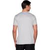 image:imageRBX Mens Workout TShirt Breathable Lightweight Stretch Jersey Moisture Wicking Quick Dry Running Training TopLight Grey Jacquard Heather