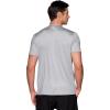 image:imageRBX Mens Workout TShirt Breathable Lightweight Stretch Jersey Moisture Wicking Quick Dry Running Training TopSpace Dye Grey
