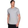image:imageRBX Mens Workout TShirt Breathable Lightweight Stretch Jersey Moisture Wicking Quick Dry Running Training TopSpace Dye Grey