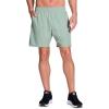 image:imageRBX Mens Woven Gym Shorts 7 Quick Drying Running Shorts with Pockets Athletic Fit XDri Moisture Wicking Training ShortsMesh Yoke Sage