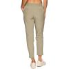 image:imageRBX Womens Ankle Pant Quick Drying Lightweight Stretch Woven FlatFront Straight Leg PantsRibbed Side Sage
