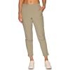 image:imageRBX Womens Ankle Pant Quick Drying Lightweight Stretch Woven FlatFront Straight Leg PantsRibbed Side Sage
