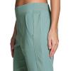 image:imageRBX Womens Ankle Pant Quick Drying Lightweight Stretch Woven FlatFront Straight Leg PantsRibbed Side Sea Glass