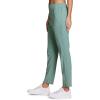 image:imageRBX Womens Ankle Pant Quick Drying Lightweight Stretch Woven FlatFront Straight Leg PantsRibbed Side Sea Glass