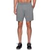 image:imageRBX Active Mens Gym Shorts Moisture Wicking Quick Drying Jersey Running Workout Shorts with PocketsGrey Heather