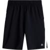 image:imageRBX Boys Athletic Shorts  Breathable Woven Boys Basketball Shorts with Pockets Lightweight Youth Kids Gym ActivewearBlack