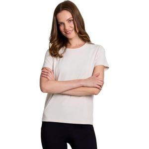 image:imageRBX Active Womens Mesh Workout Top Short Sleeve Crewneck Quick Drying Running TShirt with Breathable FabricBone