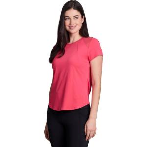 image:imageRBX Active Womens Workout Top with Mesh Panels Breathable Quick Drying Gym Running TShirt with Plus SizesWatermelon
