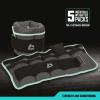 image:imageRBX 3lb Adjustable Wrist Ankle Weights with Removable Individual Weight Packs for Toning Strengthening Your Body Running Jogging Walking Set of 2 3lb Each6lb Pair Mint