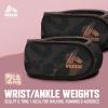image:imageRBX Wrist amp Ankle Weights Set 2LB Pair1LB Each Adjustable Comfort Fit for Training amp ToningDark Brown