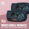 image:imageRBX Wrist amp Ankle Weights Set 2LB Pair1LB Each Adjustable Comfort Fit for Training amp ToningTeal