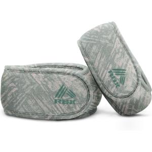 image:imageRBX Wrist amp Ankle Weights Set 2LB Pair1LB Each Adjustable Comfort Fit for Training amp ToningGreen