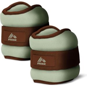 image:imageRBX Wrist amp Ankle Weights Set Adjustable Comfort Fit for Training amp ToningPastel Green