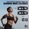 image:imageRBX 2lb Walking Weights Pair 1lb Each Soft Hand Weights with Reflective Safety Straps Ergonomic Grip amp Breathable Fabric Add Resistance to Walking Jogging amp AerobicsBlue