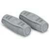 image:imageRBX 2lb Walking Weights Pair 1lb Each Soft Hand Weights with Reflective Safety Straps Ergonomic Grip amp Breathable Fabric Add Resistance to Walking Jogging amp AerobicsLight Blue