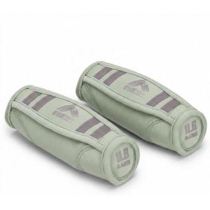 image:imageRBX 2lb Walking Weights Pair 1lb Each Soft Hand Weights with Reflective Safety Straps Ergonomic Grip amp Breathable Fabric Add Resistance to Walking Jogging amp AerobicsMint Green