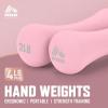 image:imageRBX 4LB Hand Weights 2LB each Neoprene Hand Weights for Home Workouts Cardio amp Strength Training Home Gym EquipmentLight Pink