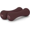 image:imageRBX 4LB Hand Weights 2LB each Neoprene Hand Weights for Home Workouts Cardio amp Strength Training Home Gym EquipmentBrown